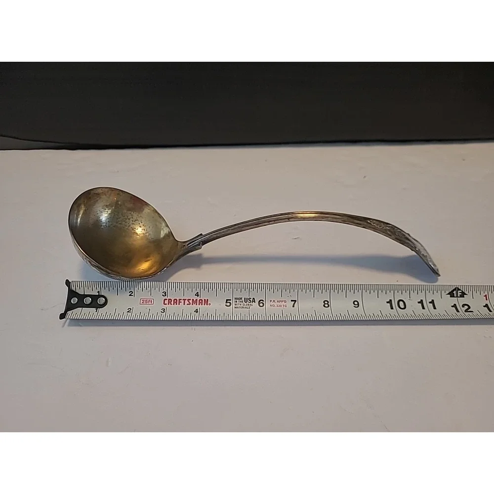 Silver Plated Sheffield England Company Ladle 12